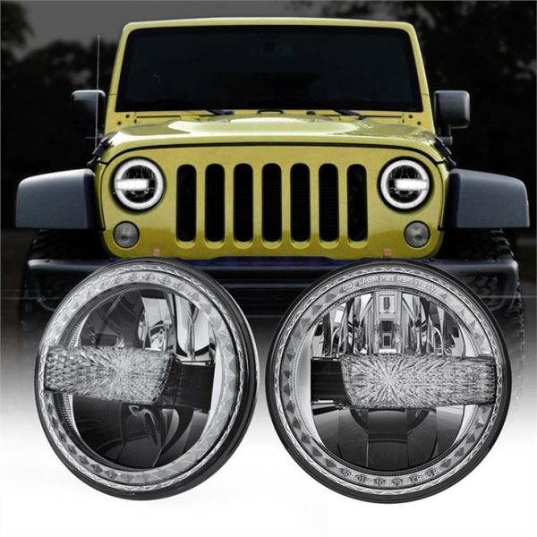 7-palčni LED žaromet za 07-17 Jeep Wrangler Wrangler Unlimited Motorcycle DOT E-mark Dokazani žarometi