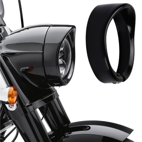 Morsun 7inch Okrogla LED motorna žarometa nosilec žarometa za Harley FLD