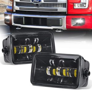 Morsun Square Super Svetla LED megla svetloba za Ford F150 2015 Kvadratni megle svetilke 2200LM